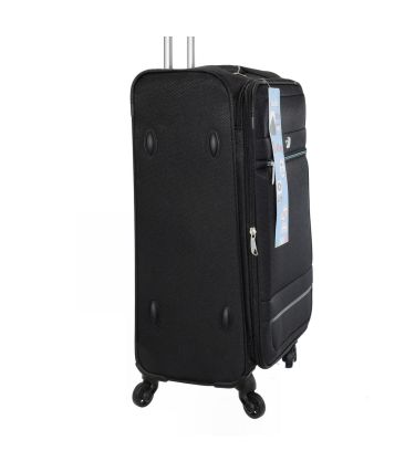 Βαλίτσα Μεγάλη DIELLE 350-70 Μαύρο 77cm – Ελαφριά με Polyester EVA, Επέκταση & TSA Κλειδαριά