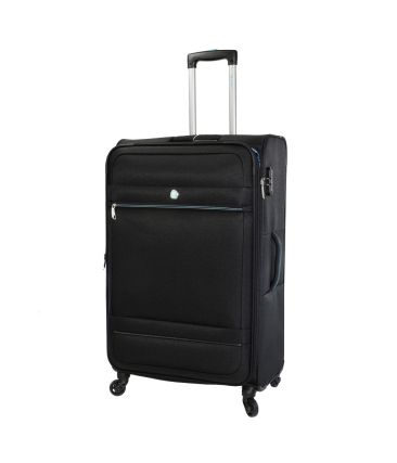 Βαλίτσα Μεγάλη DIELLE 350-70 Μαύρο 77cm – Ελαφριά με Polyester EVA, Επέκταση & TSA Κλειδαριά