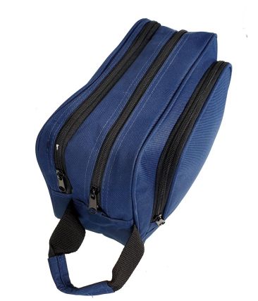 Νεσεσέρ Ταξιδιού Diplomat WB1800 Μπλε | Travel Kit με 3 Θήκες Φερμουάρ & Φοδραρισμένο