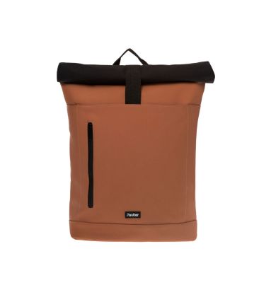 Σακίδιο Πλάτης Roll-Top Paulter 6002-L Κονιάκ – 100% Αδιάβροχο με Θέση Laptop 16’’ – Μοντέρνο & Ανθεκτικό