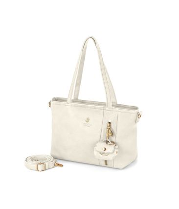 Κομψή Λευκή Τσάντα Beverly Hills Polo Club BH-4560 (Zip Closure)