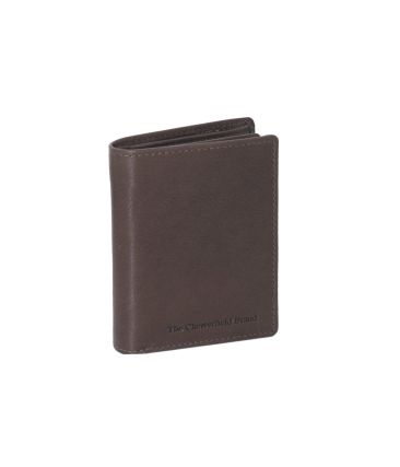 Ανδρικό Δερμάτινο Πορτοφόλι Μικρό Chesterfield Hereford C08.018701 Καφέ με RFID Προστασία – Premium & Ασφαλές