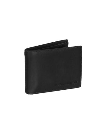 Δερμάτινο Ανδρικό Πορτοφόλι Μικρό Chesterfield Marvin C08.040600 Μαύρο με RFID Προστασία – Premium Wax Pull Up Δέρμα