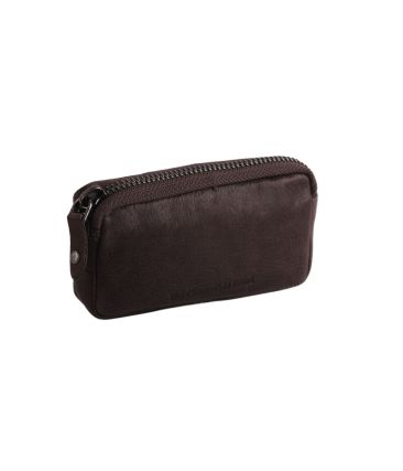 Δερμάτινη Κλειδοθήκη Chesterfield Corey C08.041301 Καφέ – Premium Δέρμα – Compact για Κλειδιά & Κάρτες