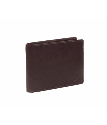 Ανδρικό Δερμάτινο Πορτοφόλι Chesterfield Harlem C08.037001 Καφέ – Wax Pull Up, RFID & Premium Ποιότητα