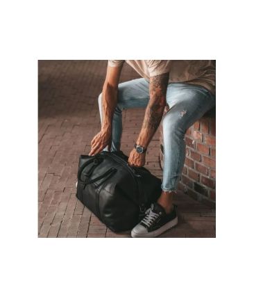 Δερμάτινο Σακβουαγιάζ Chesterfield Portsmouth C20.001700 Μαύρο 43L – Luxurious & Premium Travel Bag 53cm 