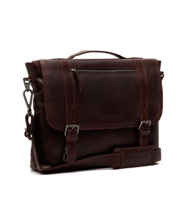 Δερμάτινη Επαγγελματική Τσάντα Chesterfield Vento C40.109201 Καφέ – Vintage Δέρμα & Premium Ποιότητα