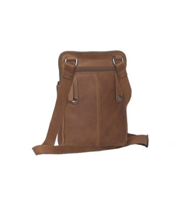Δερμάτινο Τσαντάκι Ώμου Chesterfield Lou C48.089231 Κονιάκ – Premium Wax Pull-Up Δέρμα – Ανθεκτικό & Vintage