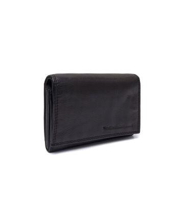Δερμάτινο Γυναικείο Πορτοφόλι CHESTERFIELD C08.050500 Black  Avola