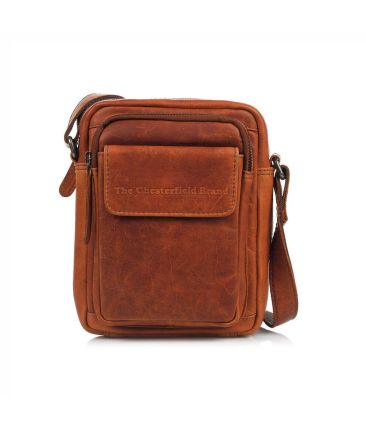 Δερμάτινο Τσαντάκι Ώμου Chesterfield C48.071431 Κονιάκ Remy – Premium Pull-Up Δέρμα – Κομψό & Ανθεκτικό