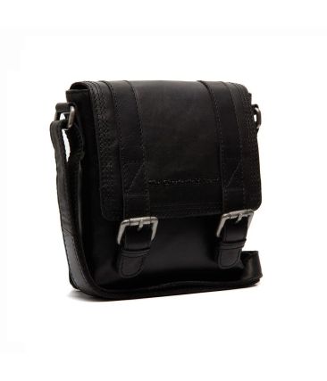 Δερμάτινο Ανδρικό Τσαντάκι Ώμου Chesterfield Ariano C48.132800 Μαύρο