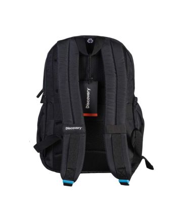 Ανδρικό Σακίδιο Πλάτης Discovery Channel D00721.06 Μαύρο 16.2L | Laptop 15" | με 2 Χώρους & Προστασία RFID