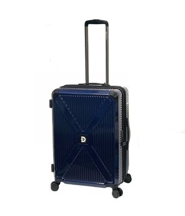 Βαλίτσα Μεσαία DISCOVERY DL22HA.60.119 65cm Μπλε