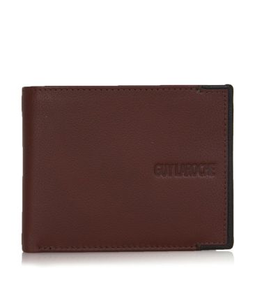 Δερμάτινο Ανδρικό Πορτοφόλι Guy Laroche 38107 Καφέ | RFID Προστασία, Κρυφό Φερμουάρ & 3 Θέσεις Μετρητών