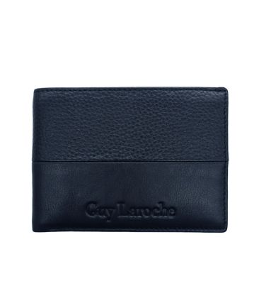 Δερμάτινο Ανδρικό Πορτοφόλι Guy Laroche 37705 Dark Blue| RFID Προστασία, Premium Ποιότητα & 7 Θέσεις Καρτών