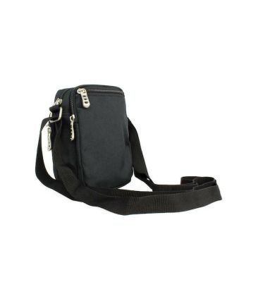 Ανδρικό Τσαντάκι Ώμου POLO 907007-2000 Μαύρο – Αδιάβροχο & Με Πολλές Τσέπες