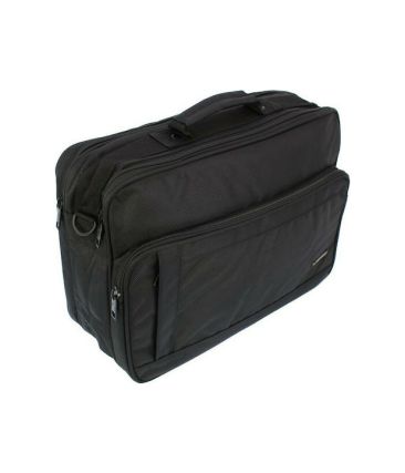 Μικρή Επαγγελματική Τσάντα Diplomat PD137  Μαύρο Laptop 14" – 2 Θέσεις – Ελαφριά & Οργανωμένη