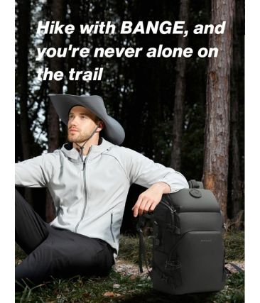 Ορειβατικό Σακίδιο Ταξιδιού Bange FW230 Μαύρο 36L | Καμπίνας & Πεζοπορίας – Αντοχή, Στυλ & Θήκες για Εξοπλισμό