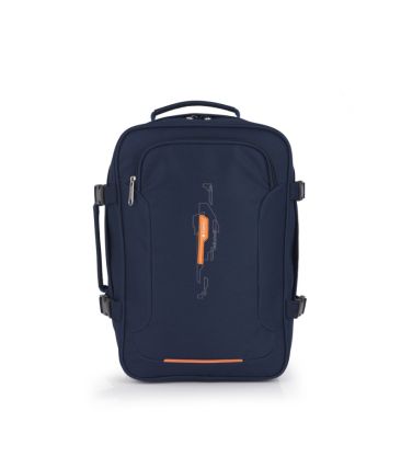 Σακίδιο Ταξιδίου/Χειραποσκευή 39x27x18 Gabol Week Eco 122326 Μπλε Underseat – 19L, Ιδανικό για Όλες τις Αεροπορικές