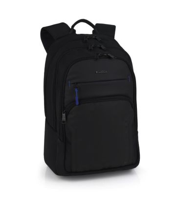 Σακίδιο Πλάτης Gabol Pixel 414193 25L Μαύρο | 3 Κεντρικές Θήκες, Θήκη Laptop 15.6" & Επίστρωση Ρητίνης
