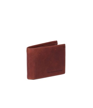 Δερμάτινο Ανδρικό Πορτοφόλι Μικρό Chesterfield Marvin C08.040631 Κονιάκ με RFID Προστασία – Premium Wax Pull Up Δέρμα