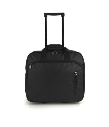Τροχήλατη Τσάντα Καμπίνας Pilot Gabol Canada 40cm 22L Μαύρη – 100% Αδιάβροχη