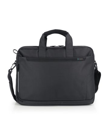 Επαγγελματική Τσάντα Laptop 15.6'' Gabol Data 414020 Σκούρο Γκρι | 2 Θήκες & Ανακλαστήρας | Μέγιστη Οργάνωση