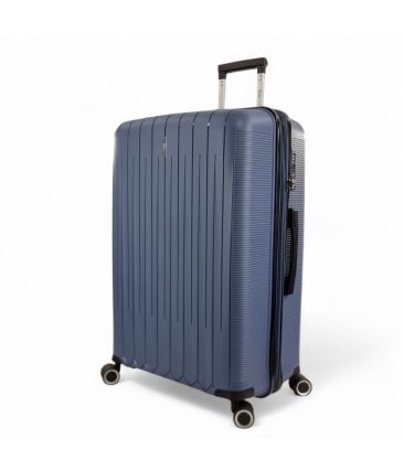 Μεγάλη Σκληρή Βαλίτσα RAIN RB80152 Μπλε 75εκ 95L | Πολυπροπυλένιο & Επέκταση | Check-in 23+ Κιλών