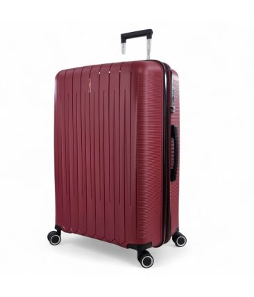 Μεγάλη Σκληρή Βαλίτσα RAIN RB80152 Μπορντό 75εκ 95L | Πολυπροπυλένιο & Επέκταση | Check-in 23+ Κιλών