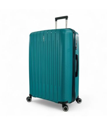 Μεγάλη Σκληρή Βαλίτσα RAIN RB80152 Πετρόλ 75εκ 95L | Πολυπροπυλένιο & Επέκταση | Check-in 23+ Κιλών