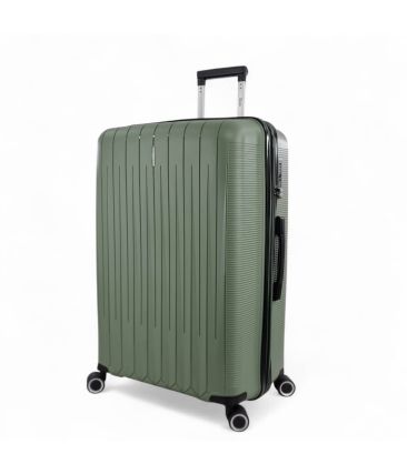 Μεγάλη Σκληρή Βαλίτσα RAIN RB80152 Χακί 75εκ 95L | Πολυπροπυλένιο & Επέκταση | Check-in 23+ Κιλών