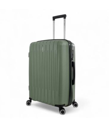 Μεσαία Σκληρή Βαλίτσα RAIN RB80152 Χακί 65εκ 70L |Άθραυστο Πολυπροπυλένιο | Check-in 23 Κιλών