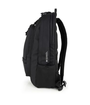 Σακίδιο Πλάτης Μεγάλο Gabol Coyote 237178 Μαύρο 23L –100% Αδιάβροχο με Laptop 17" & Διπλή Θήκη