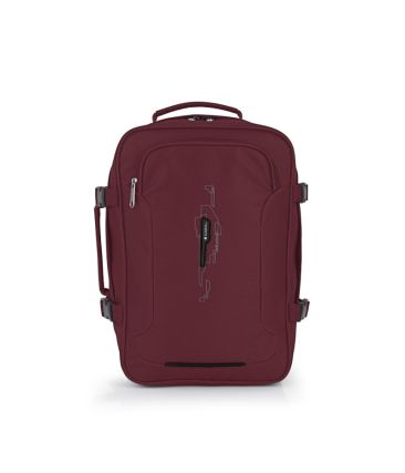 Σακίδιο Ταξιδίου/Χειραποσκευή 39x27x18 Gabol Week Eco 122326 Μπορντό Underseat – 19L, Ιδανικό για Όλες τις Αεροπορικές