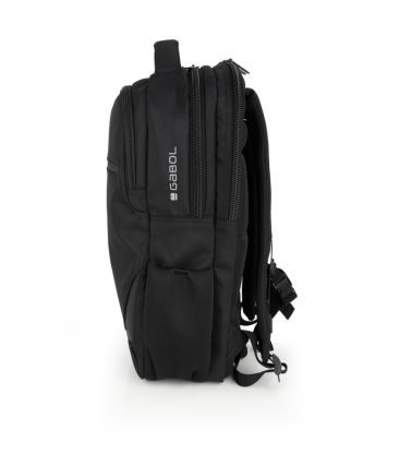 Επαγγελματικό Σακίδιο Πλάτης Gabol Panther 236930 Μαύρο 15.8L – Αδιάβροχο Backpack με Διπλή Θήκη & Οργανωτή