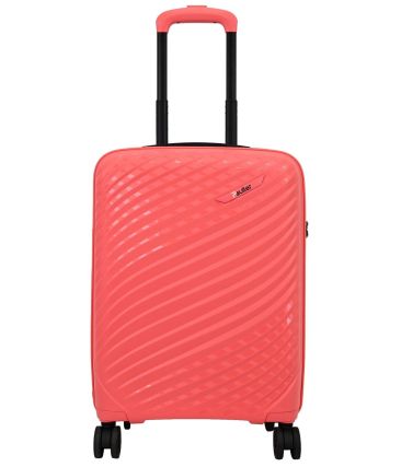Premium Βαλίτσα Καμπίνας 55x39x20 Πολυπροπυλένιο Paulter 2729/20 Peach | Επέκταση & 4 Διπλοί Τροχοί