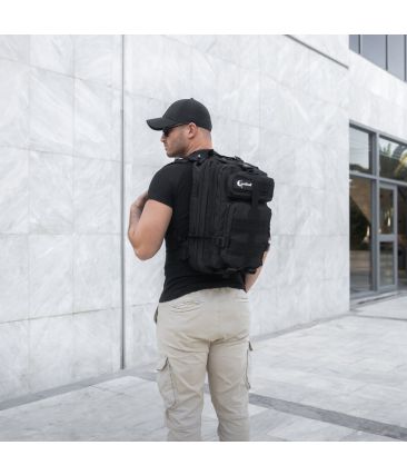 Tactical Σακίδιο Πλάτης Cardinal MT1008 Μαύρο 35L | Oxford Ύφασμα & Σύστημα MOLLE | Ανατομική Πλάτη & Ανθεκτικότητα
