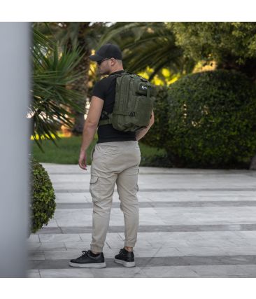 Tactical Σακίδιο Πλάτης Cardinal MT1008 Χακί 35L | Oxford Ύφασμα & Σύστημα MOLLE | Ανατομική Πλάτη & Ανθεκτικότητα