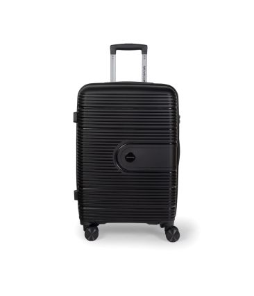 Βαλίτσα Καμπίνας NEWCOME N1594 55x36,5x21 Μαύρο – Πολυπροπυλένιο – Ιδανική για όλες τις αεροπορικές