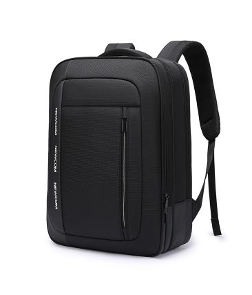 Business Backpack NewCom N1705445001 Μαύρο | Έξυπνη Οργάνωση & Εργονομική Πλάτη | Ιδανικό για Επαγγελματικά Ταξίδια