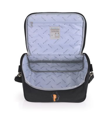 Νεσεσέρ Ταξιδιού/Καλλυντικών Underseat Gabol 122312 Week Eco Μαύρο 11.4L – Ιδανικό για Όλες τις Αεροπορικές