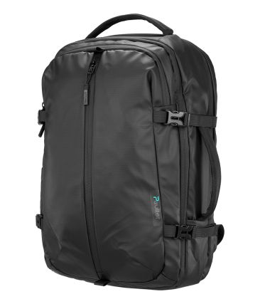Σακίδιο Πλάτης Καμπίνας Ταξιδιού PAULTER 1572 40L Αδιάβροχο με Θήκη Laptop 17" – Μαύρο