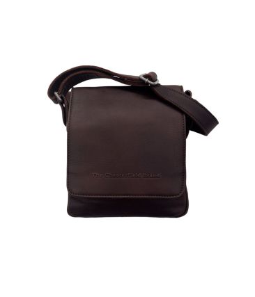 Δερμάτινο Ανδρικό Τσαντάκι Ώμου Chesterfield C48.071001 Καφέ – Premium Pull-Up Δέρμα, Ανθεκτικό & Vintage