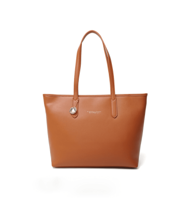Γυναικεία Τσάντα Ώμου Shopper Pierre Loues 914-62 Καφέ | Ασφαλές Φερμουάρ & Ιμάντες Microfiber | Απόλυτη Οργάνωση & Στυλ