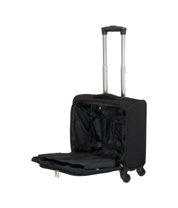 Επαγγελματική Τσάντα Pilot με Ρόδες RCM 16137 Μαύρο – Laptop 15.6” – για Γραφείο & Ταξίδι με 4 Ρόδες