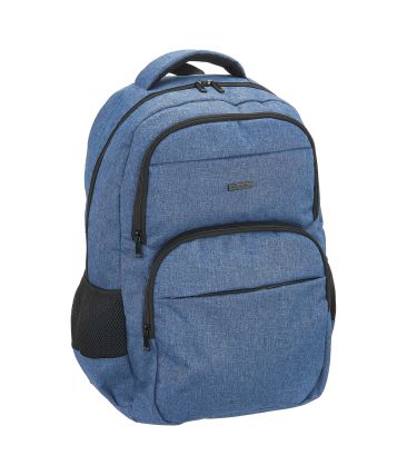 Ανδρικό Σακίδιο Πλάτης RCM 4954 Μπλε 36L – με Θήκη Laptop 15.6’’, 2 Κύριους Χώρους, Ελαφρύ & Άνετο