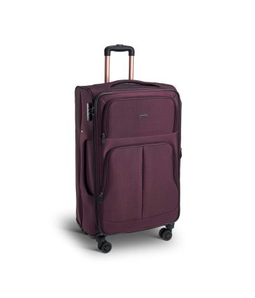 Σετ Βαλίτσες 3 Τεμαχίων Xplorer 15905 Σκούρο Μωβ | Καμπίνας, Μεσαία, Μεγάλη | Ολοκληρωμένο Οικογενειακό Σετ με 4 Διπλές Ρόδες