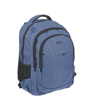 Σακίδιο Πλάτης Μεγάλο RCM 4956 Μπλε 36L – Θήκη Laptop 15,6'' & 2 Κύριους Χώρους – Δουλειά & Ταξίδι
