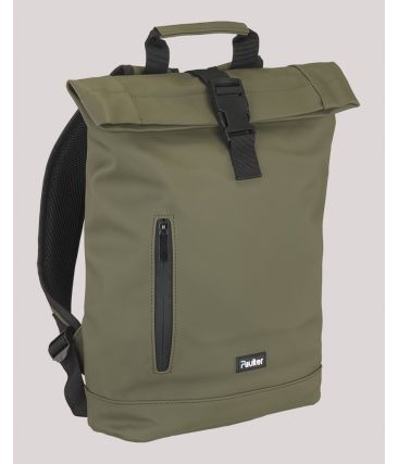 Σακίδιο Πλάτης Paulter 6001-S Χακί – 100% Αδιάβροχο Roll Top με Θέση Laptop 13,6''