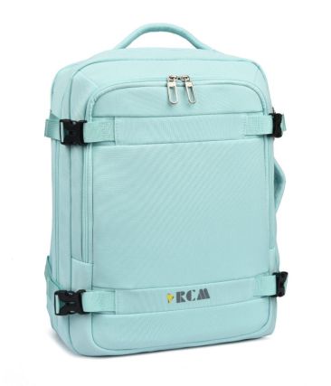 Σακίδιο Καμπίνας 50x35x20 RCM 1005L Aqua 44L | Πανάλαφρη Χειραποσκευή / Cabin Backpack με Επέκταση & Θύρα USB